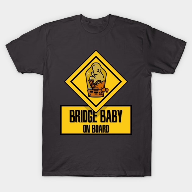 Death Stranding - Bridge Baby On Board T-Shirt by DigitalCleo